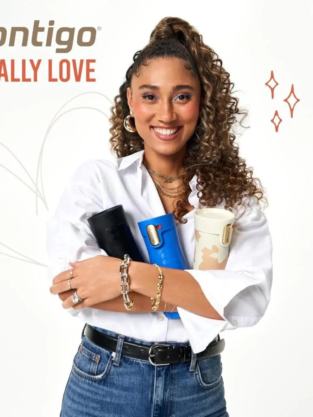 Contigo x Ally Love Stainless Steel Vacuum-Insulated Travel Mug West Loop 3.0